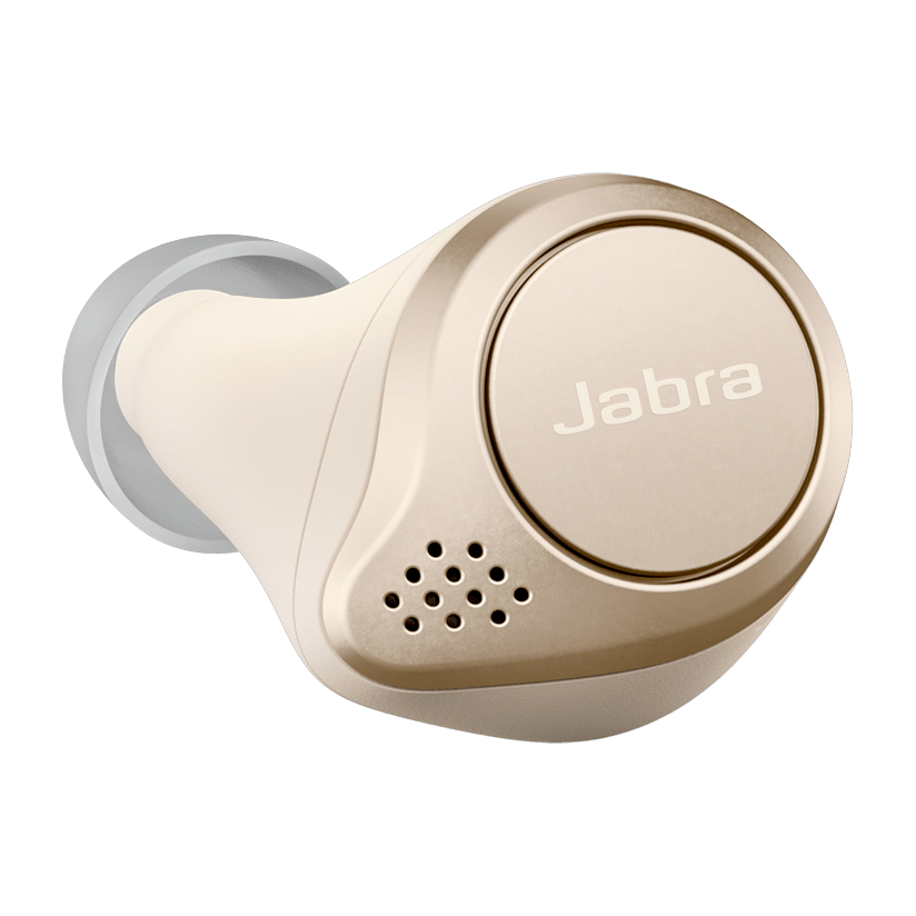 Elite 75t - Links - Vervangend Linker Oortje - Gold Beige