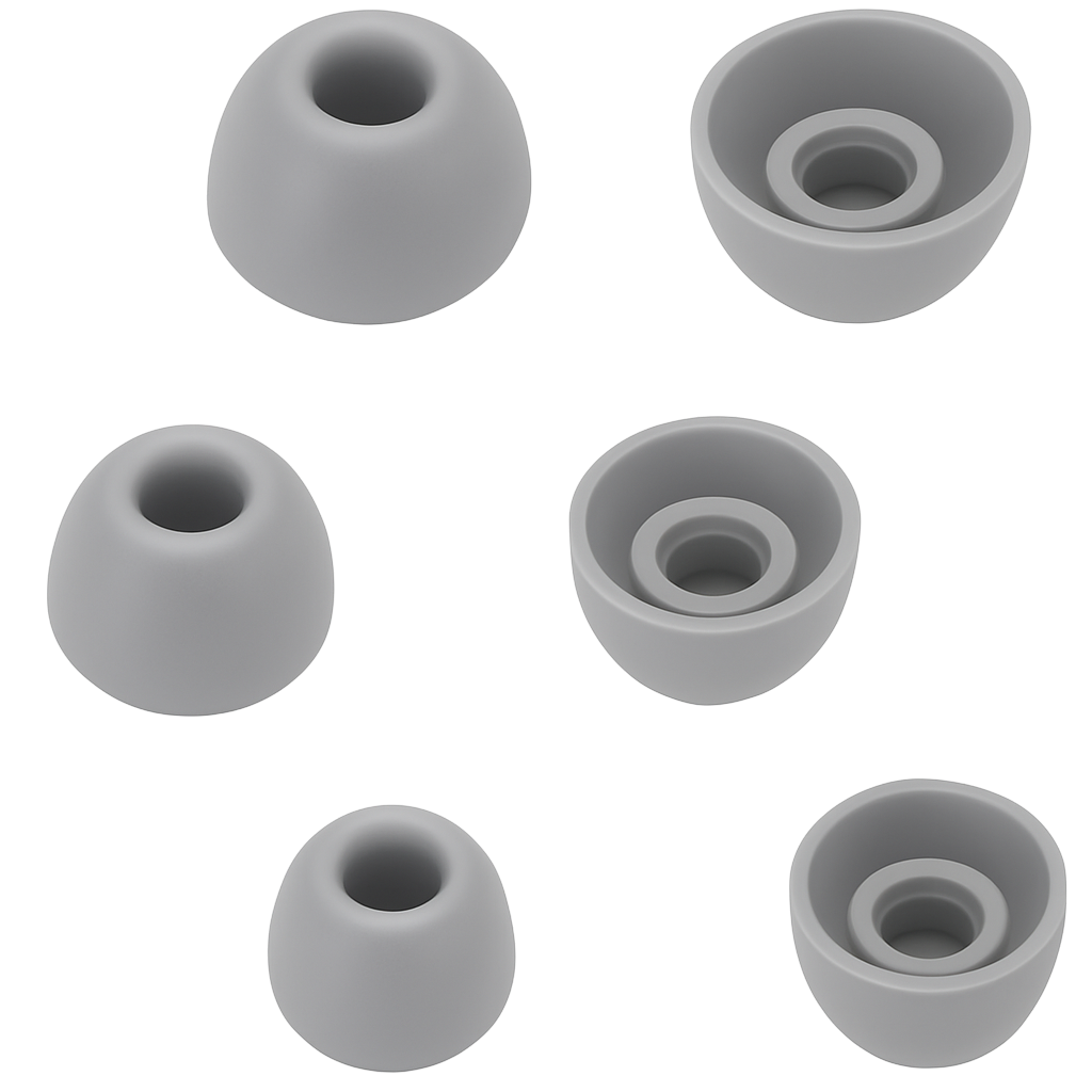 Solo Buds Siliconen Oortips set van 6 (XS, S en L)