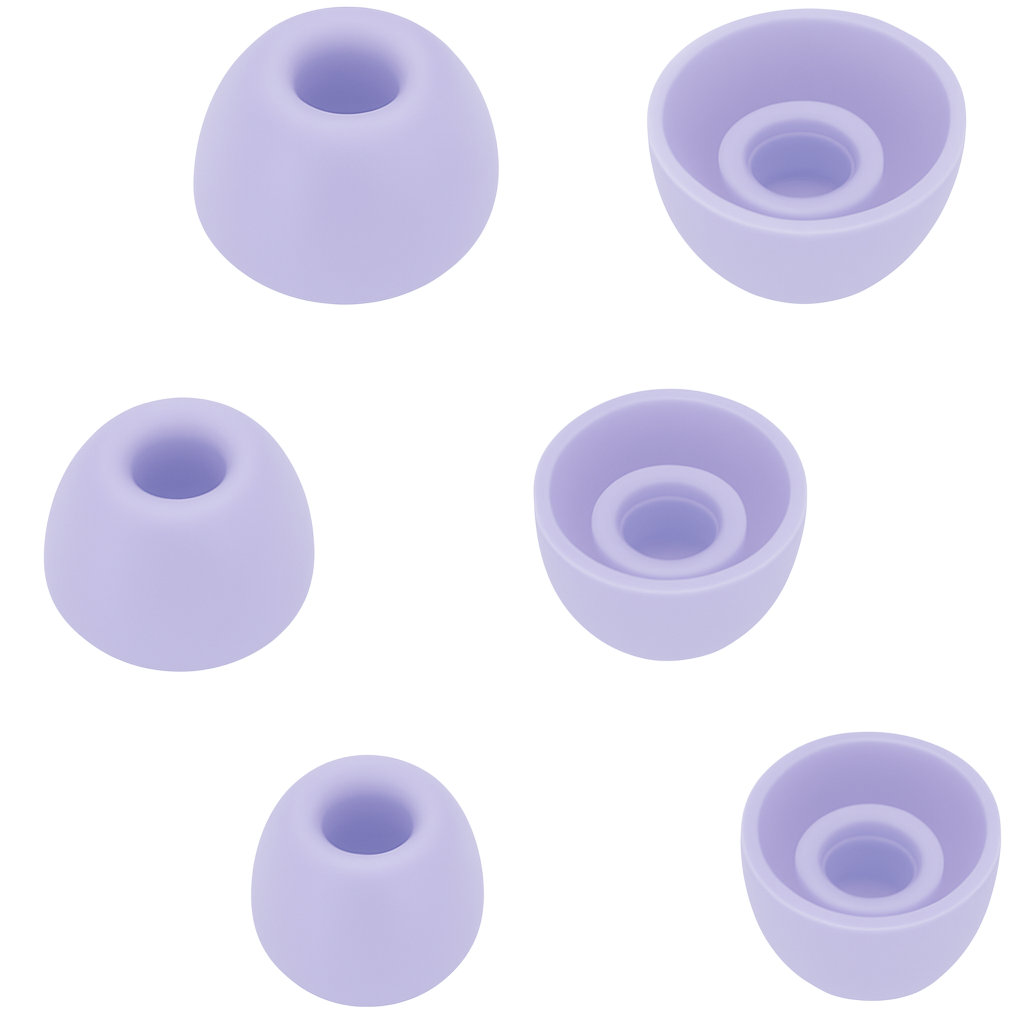 Solo Buds Siliconen Oortips set van 6 (XS, S en L)