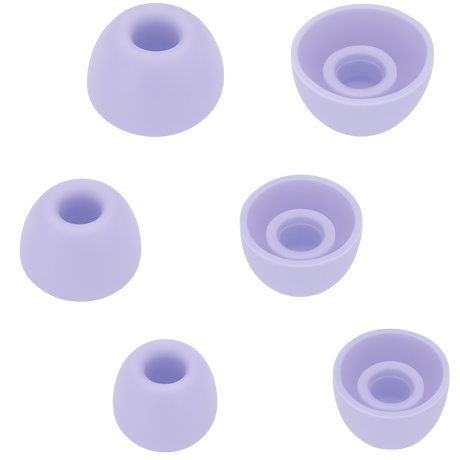 Solo Buds Siliconen Oortips set van 6 (XS, S en L)