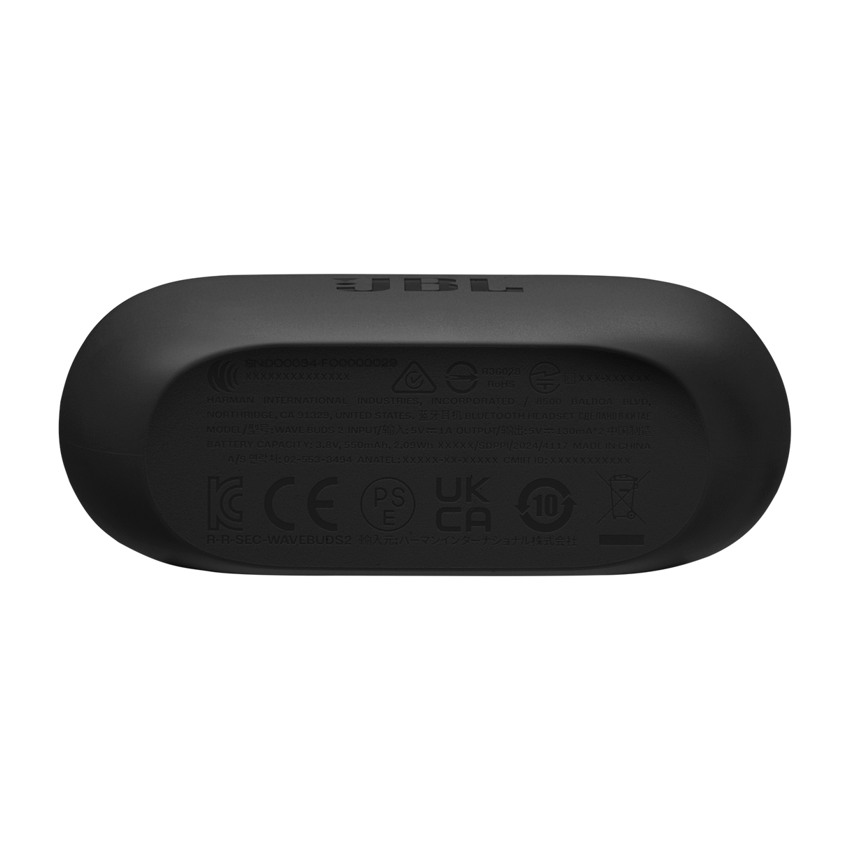 Wave Buds 2 - Charging Case - Oplaadcase - Black