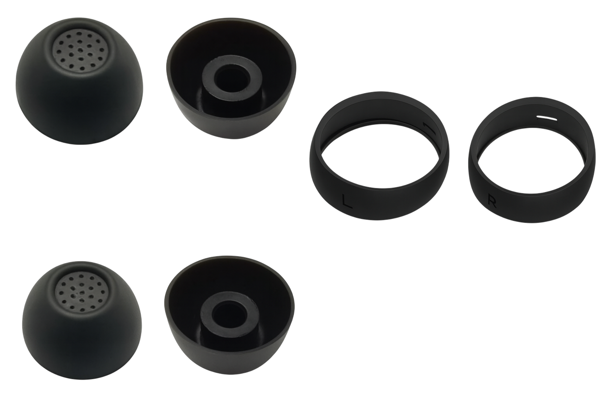 Galaxy Buds FE - Siliconen Oortips set van 4 + Wingtips (S en L)