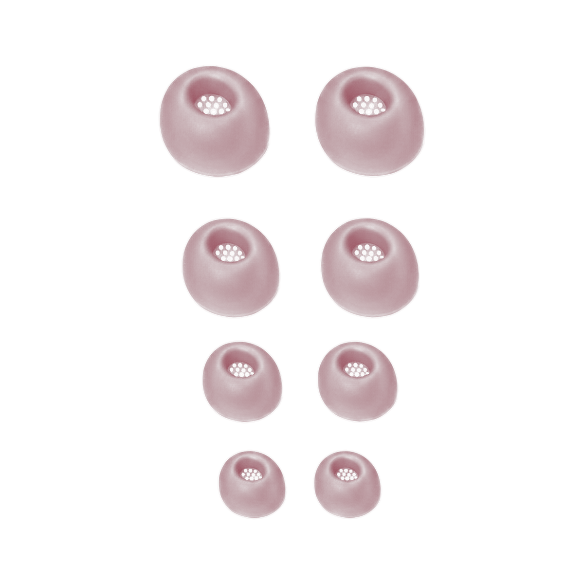 Liberty 4 NC Siliconen Oortips set van 8 (XS, S, L en XL) - Roze