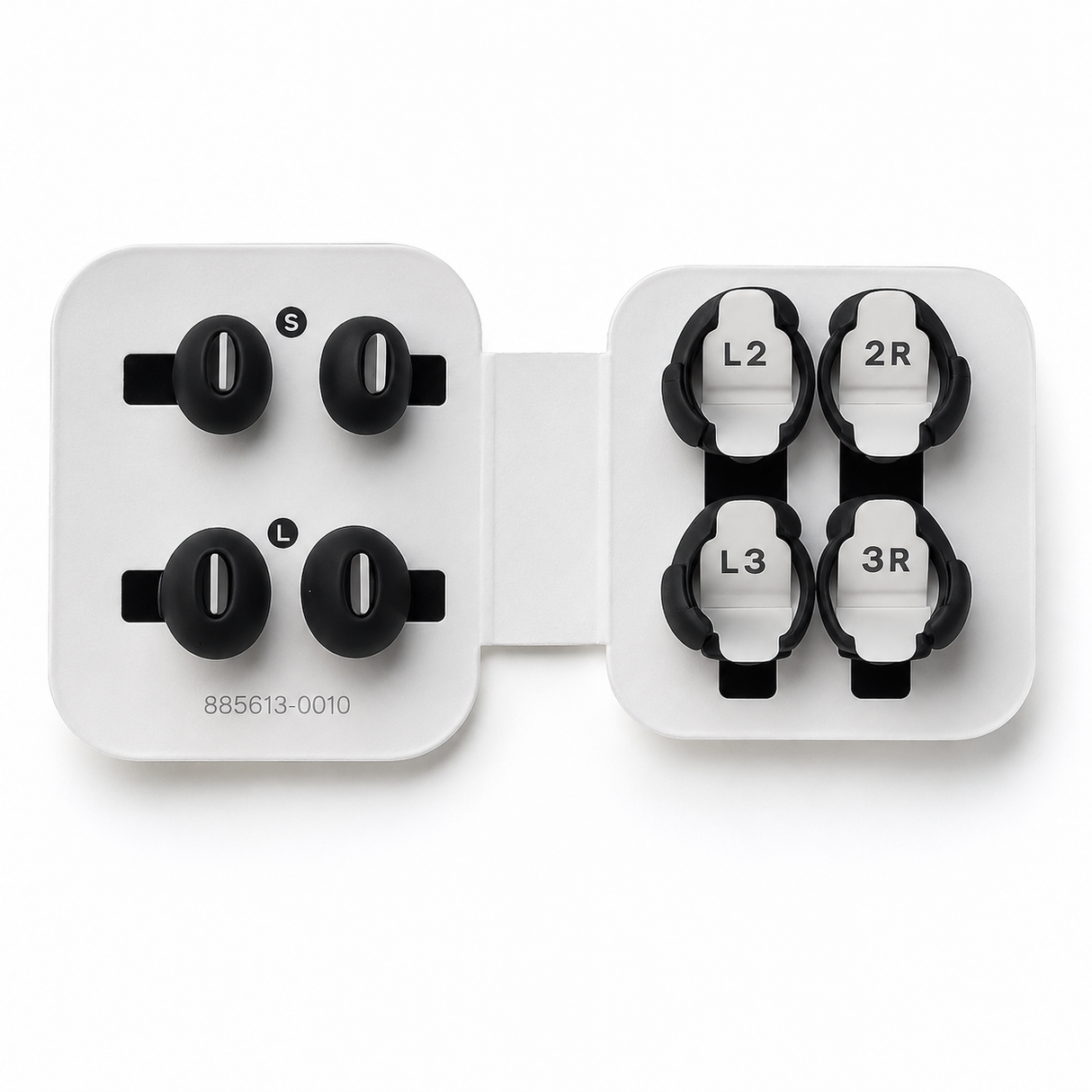 Bose QuietComfort Ultra (2e gen.) Siliconen Oortips set van 4 (S en L) met extra Siliconen Bescherming (L2, L3, R2 & R3) (Copy)