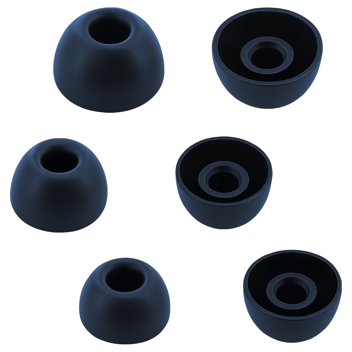 Accentum True Wireless Siliconen Oortips set van 6 (XS, S en L) - Blue