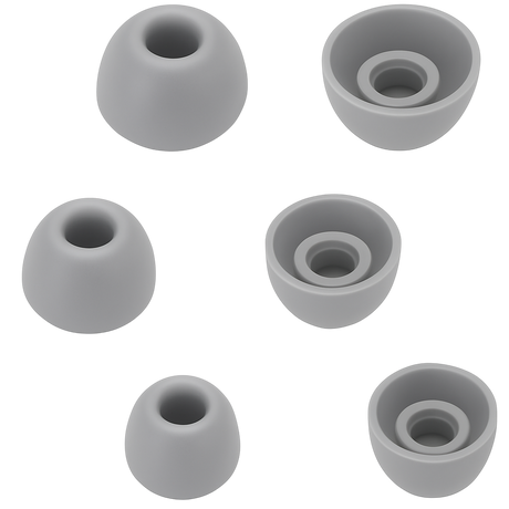 Solo Buds Siliconen Oortips set van 6 (XS, S en L)