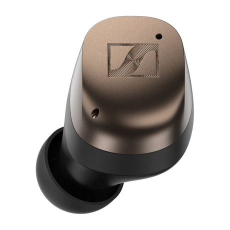 Momentum True Wireless 4 - Links - Vervangend Linker Oortje - Metal Black Copper