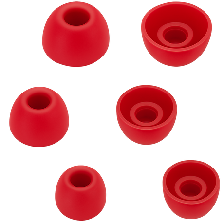 Solo Buds Siliconen Oortips set van 6 (XS, S en L)