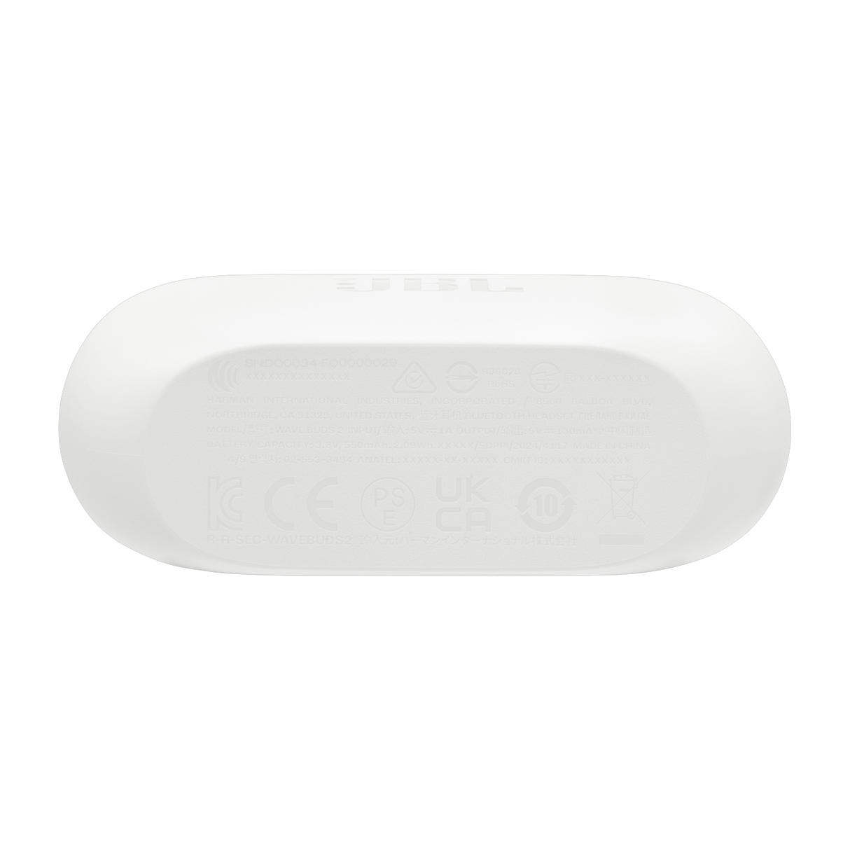 Wave Buds 2 - Charging Case - Oplaadcase - White