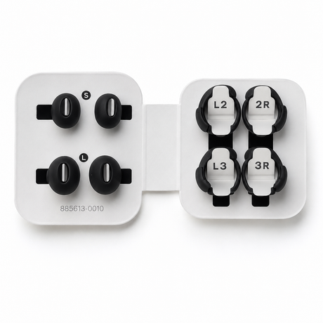 Bose QuietComfort Ultra Siliconen Oortips set van 4 (S en L) met extra Siliconen Bescherming (L2, L3, R2 & R3)