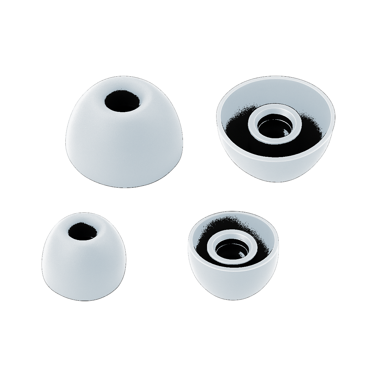 Pixel Buds A-Series Siliconen Oortips set van 4 (S en L) - Sea