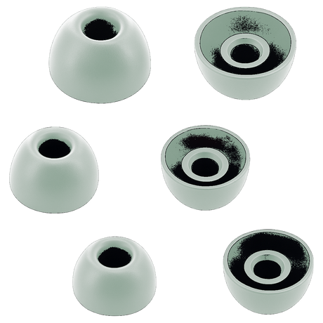 LinkBuds Fit Siliconen Oortips set van 6 (XS, S en L) - Green