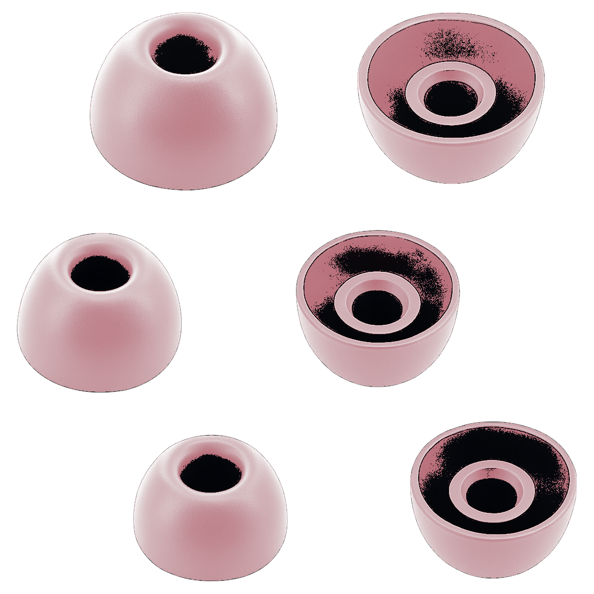 LinkBuds Fit Siliconen Oortips set van 6 (XS, S en L) - Pink