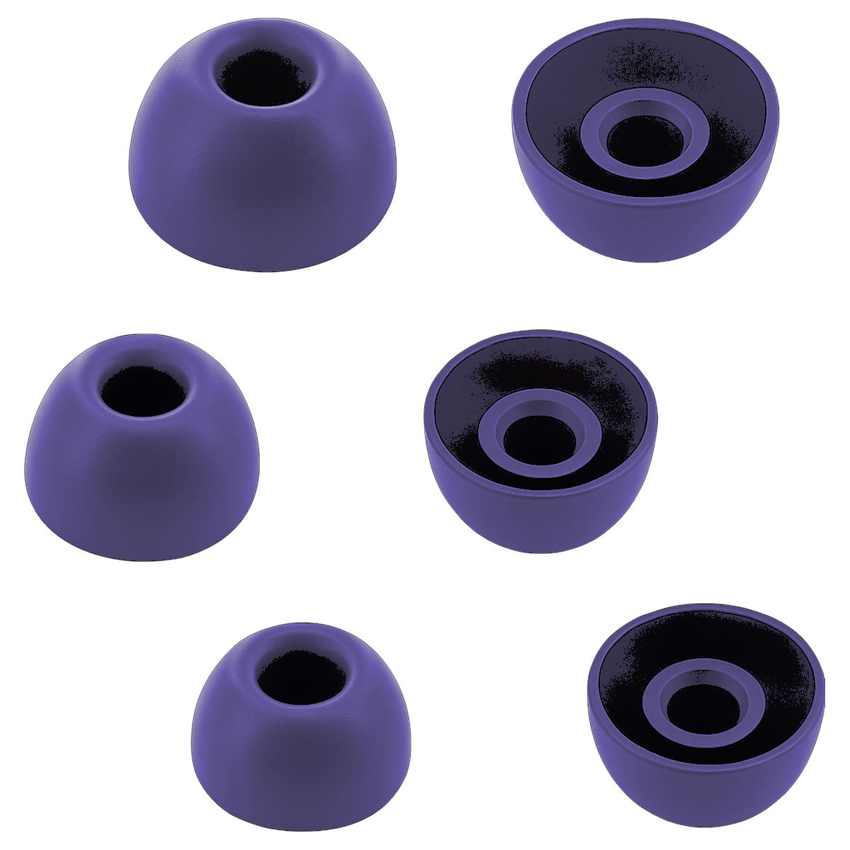 LinkBuds Fit Siliconen Oortips set van 6 (XS, S en L) - Violet