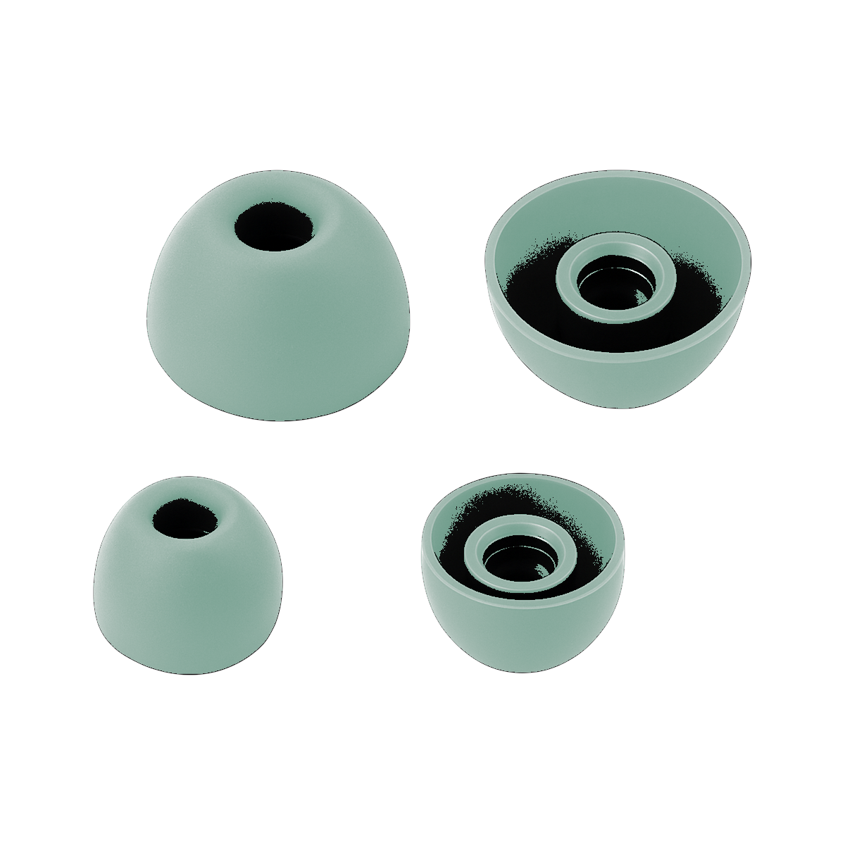 WF-C500 Siliconen Oortips set van 4 (S en L) - Mint Green
