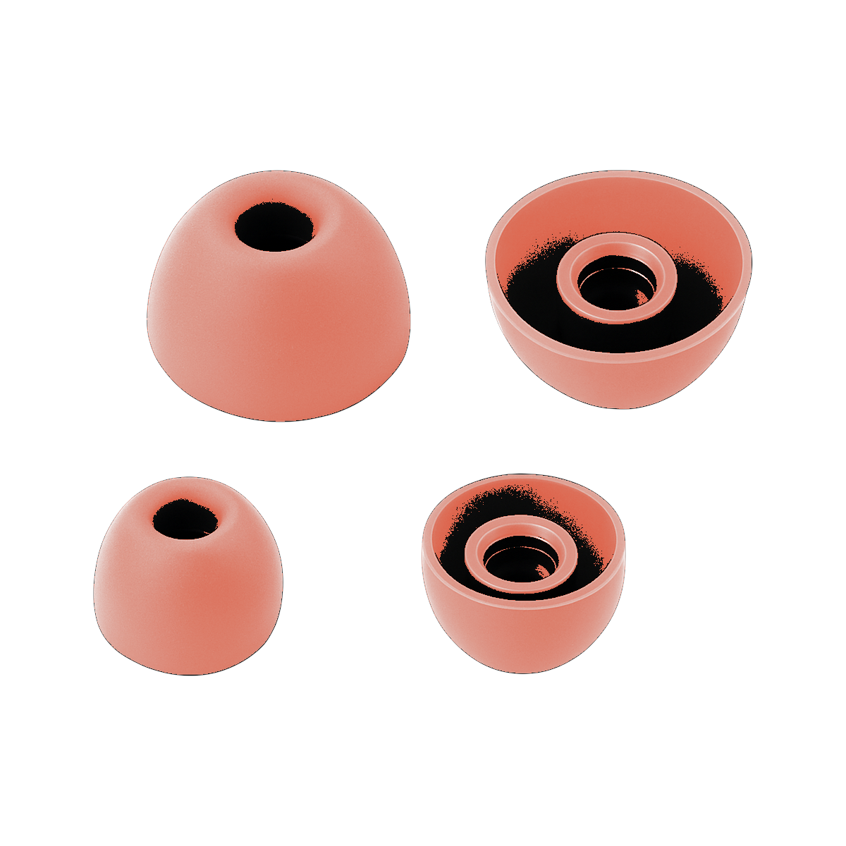 WF-C500 Siliconen Oortips set van 4 (S en L) - Pink